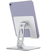 ALASHI Tablet Stand for Desk, Stable Tablet Holder with Heavy and Thickened Metal Base for Large ...