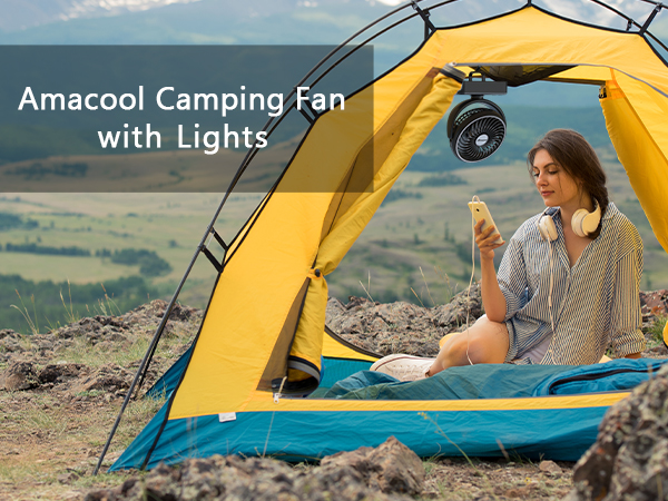 AMACOOL Camping Fan