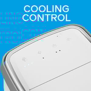 Arctic Air Turbo Chill: touch controls
