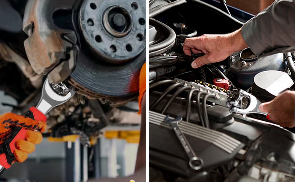 universal sockets wrench tools adjustable multi function wrenches 6 12 point spanner tool