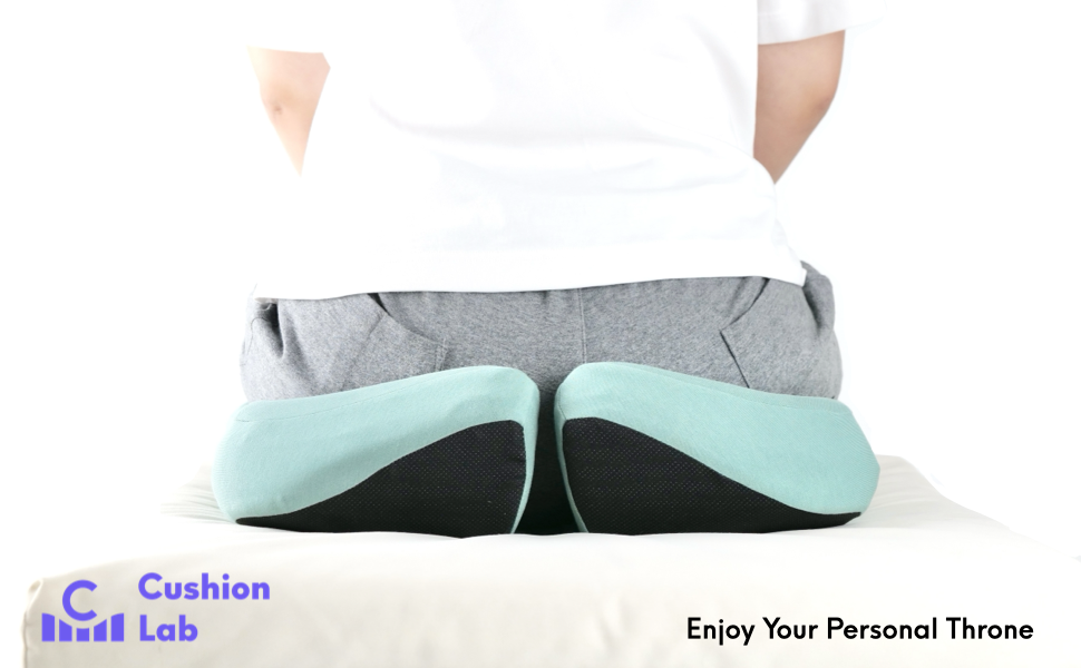 Cushion Lab Seat Cushion - Wellness Green Hero