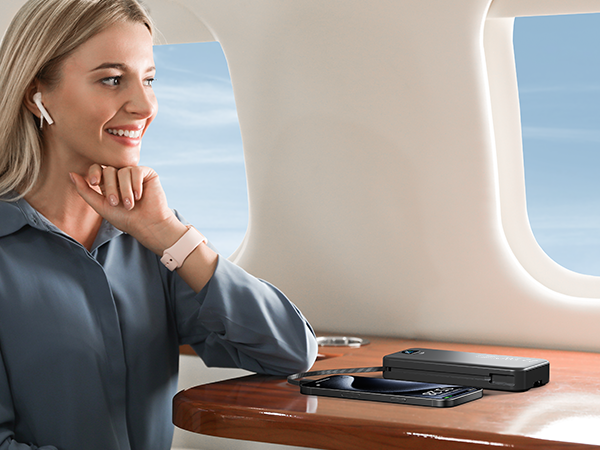 portable charger pink