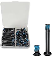 Easycargo Case Fan Screws, AIO Cooler Fan Screws, Nylon Self Locking Screws, 30mm unc 6-32 fan sc...