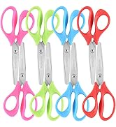 Kids Scissors,Children Scissors,Small Safety Scissor for kids,Comfort-Grip Handles Sharp Blunt St...