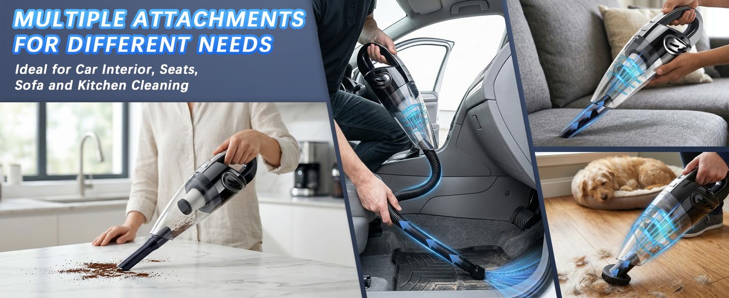 cordless vacuum Suitable for various scenarios