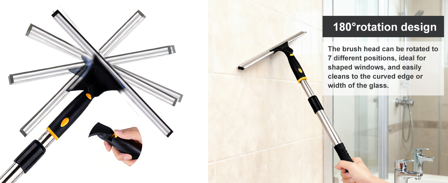 Shower Squeegee for Glass Doors