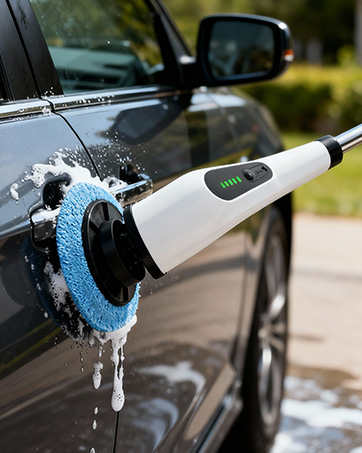 shower cleaner brush electric cordless