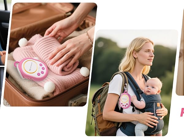 Fall asleep easier and stay asleep longer with this baby sound machine.