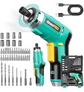 Black Green Electric Screwdriver Set