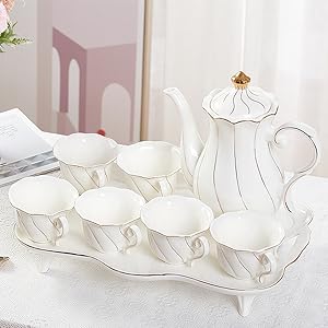 beautiful tea tray