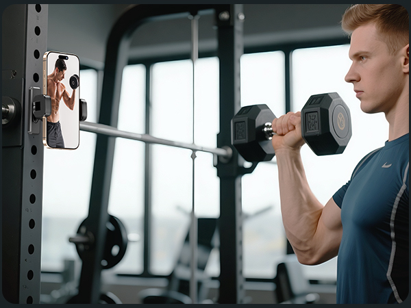 Gym Magnetic Phone Holder