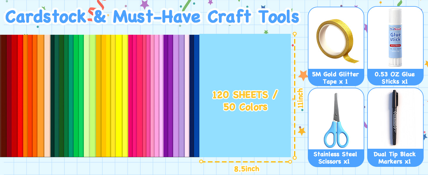 construction paper assorted colors