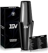 IOV Boston Cocktail Shaker Set, 18oz &amp; 28oz Stainless Steel Weighted Shaker Tins, Metal Martini D...