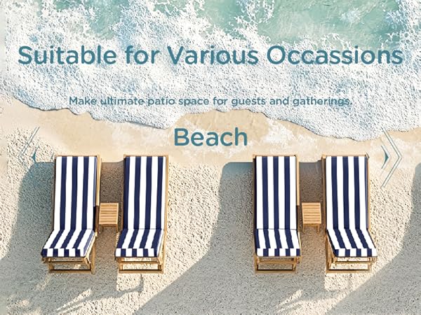 Codi-Outdoor-Chaise-Lounge Chair-Cushion-Waterproof-for-Patio-Furniture