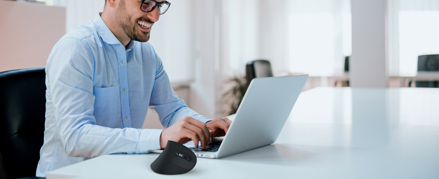 Bluetooth Vertical Mouse