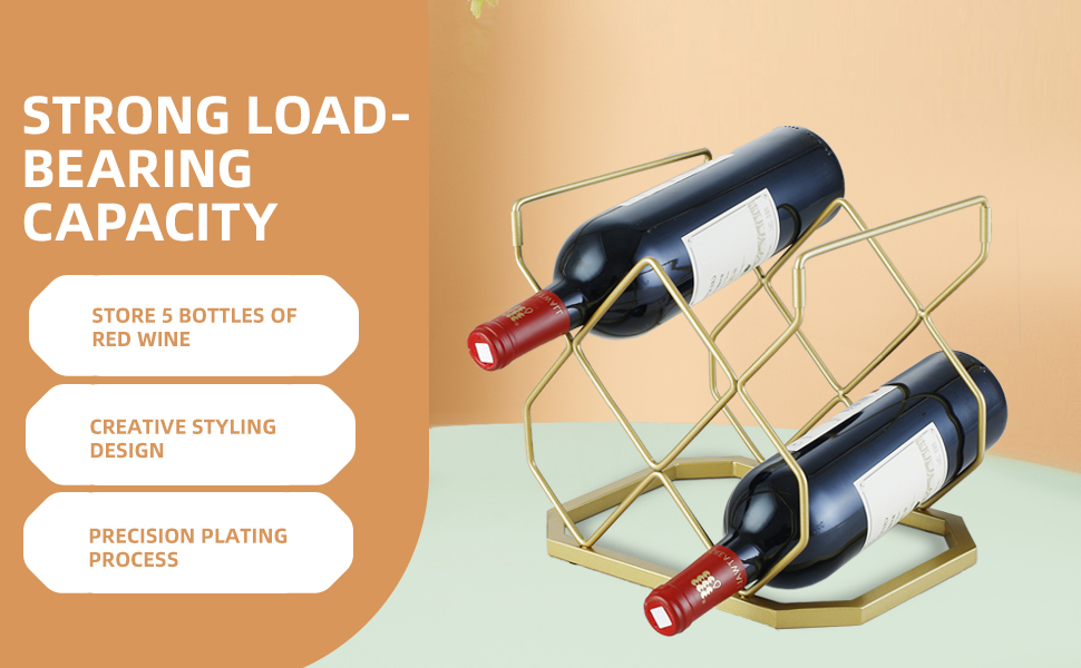 Portable Countertop wine rack
