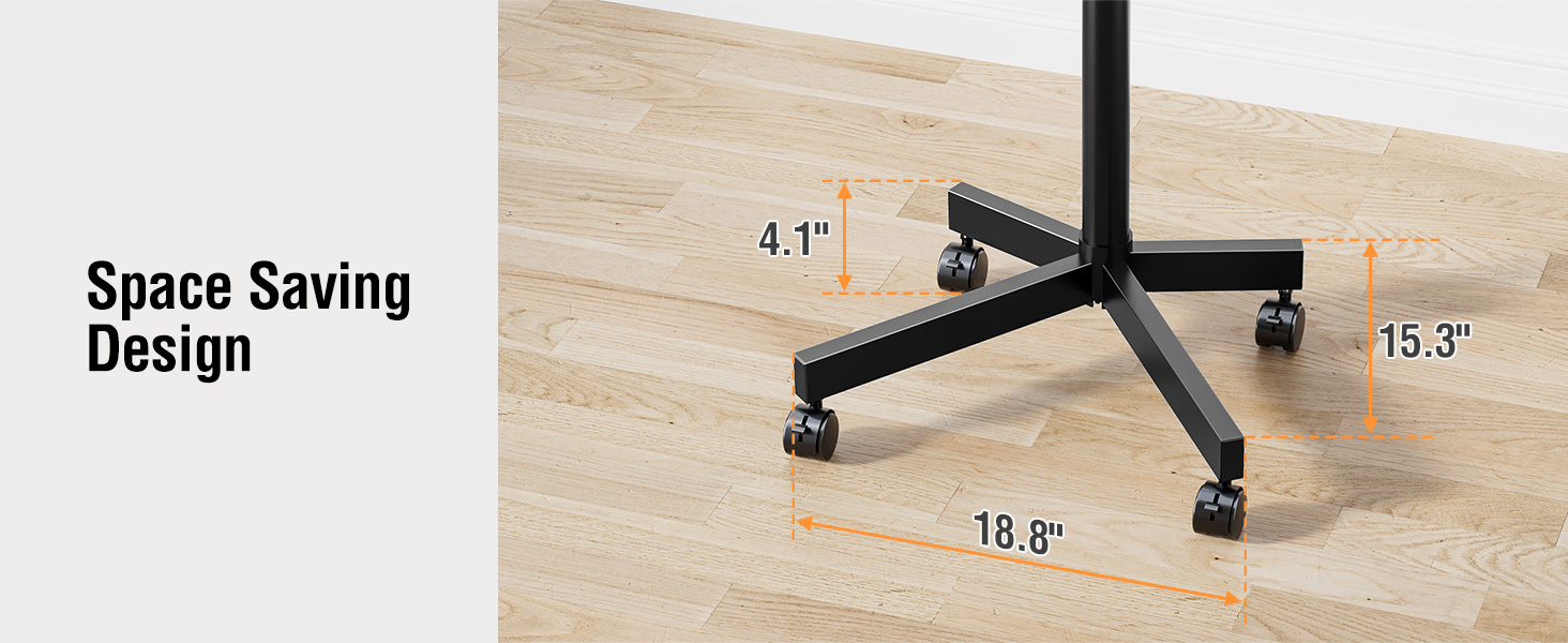 Rolling TV Cart