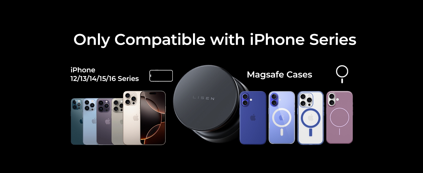 vacuum magnetic phone holder