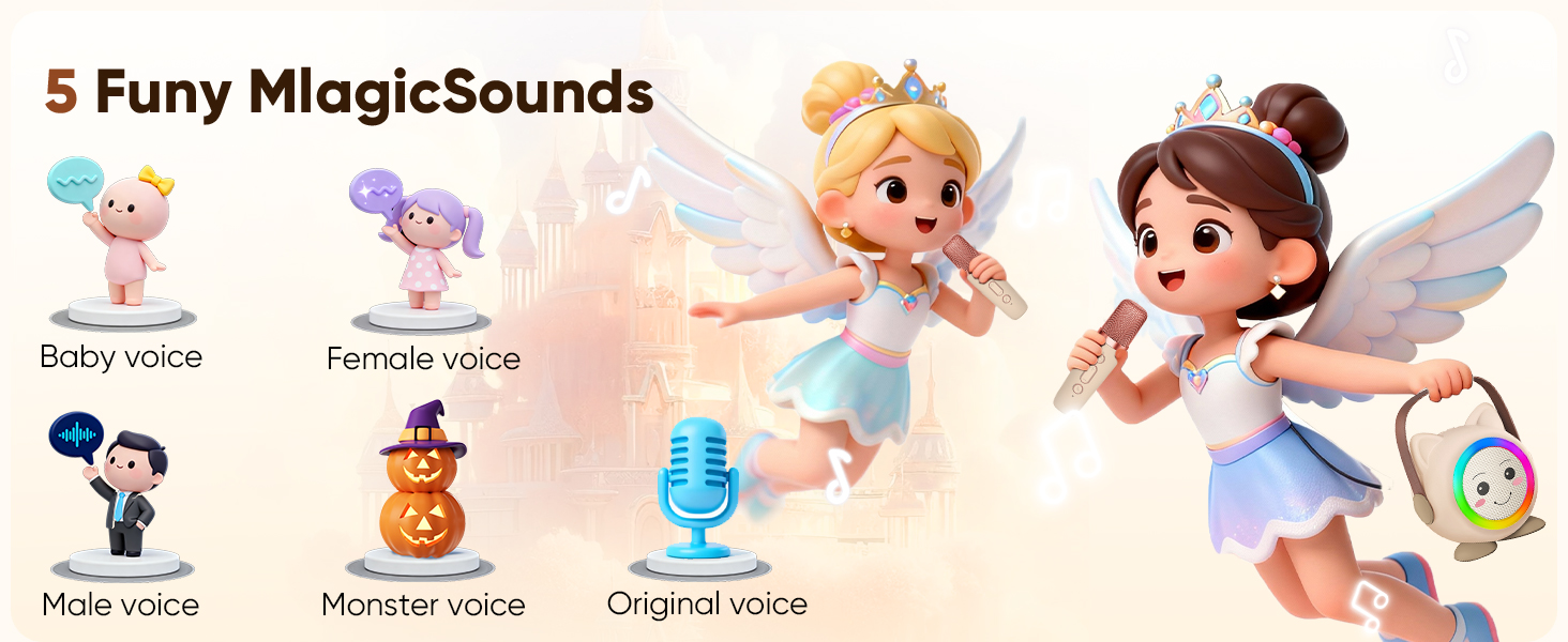 Mini Karaoke Machine Toy for Kids