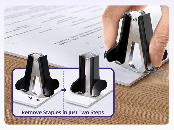 Compared with traditional staplers, the metal rods are more durable