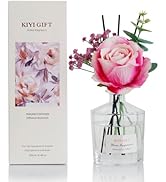kiyigift Reed Diffuser Home Fragrance Diffuser with 6 Sticks Fragrance Diffuser Decoration for Be...
