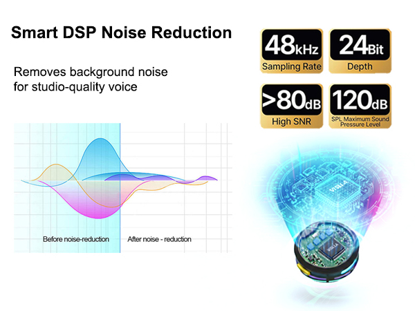 Smart DSP Noise Reduction