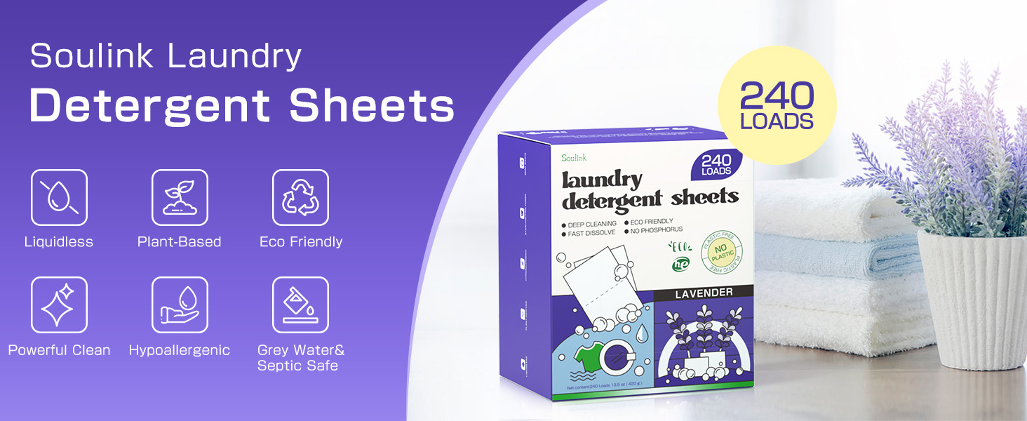 laundry detergent sheets