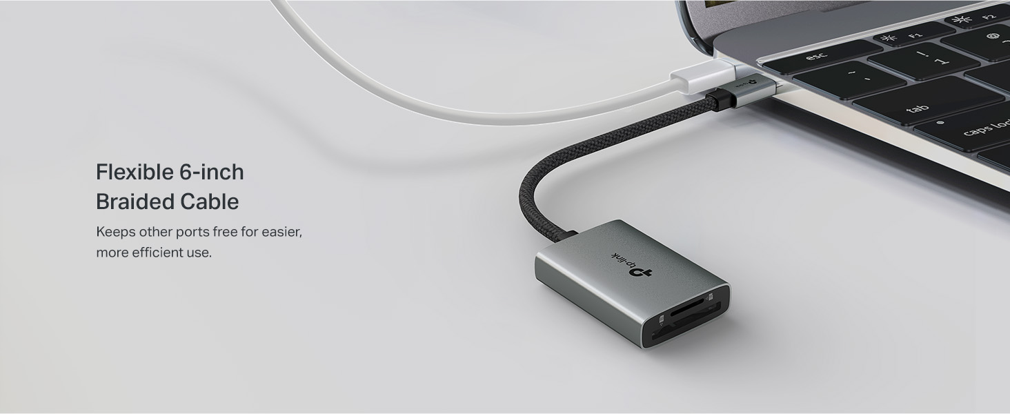 Flexible 6-inch Braided Cable