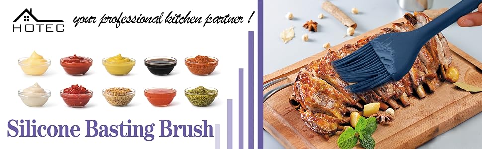 silicone basting pastry brush