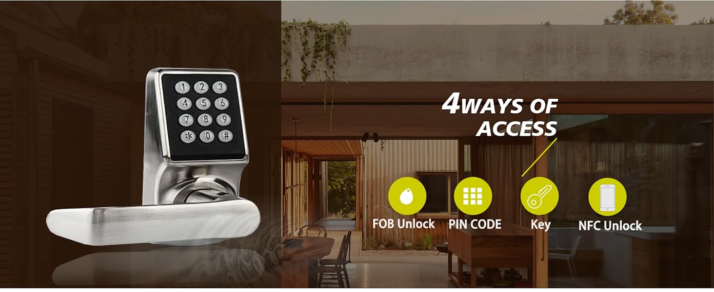 Keypad Door Lock with Handle