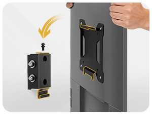 Easy Mounting &amp;amp; Removal