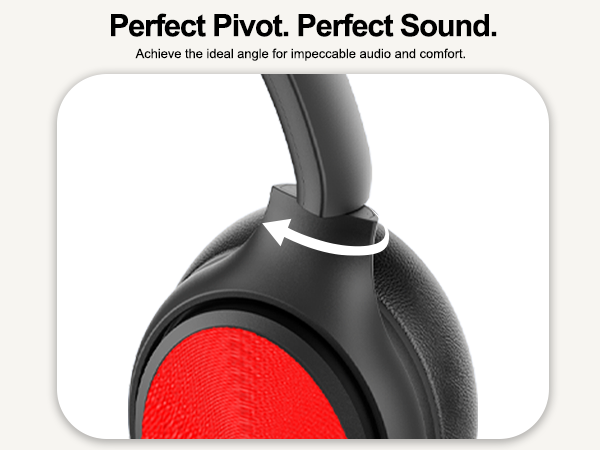 Rotatable earcups
