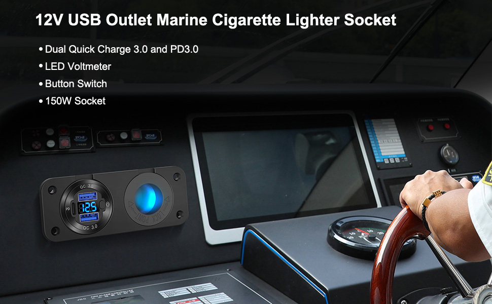 12V USB OUTLET