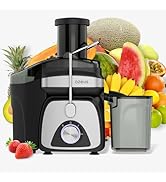 AZEUS Centrifugal Juicer Machines, Juice Extractor with Germany-Made 163 Chopping Blades (Titaniu...