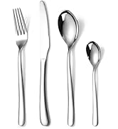 OriGlam Stainless Steel Flatware Cutlery Set Utensils, Silverware Cutlery Set, Tableware for Home...