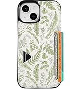 uCOLOR for iPhone 13 14 15 Case with Card Holder- Slim Leather Wallet Case Credit Card Holder Dro...