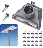 Linkoostar Starlink Gen 3 Mount Pipe Adapter, Aluminum Alloy Starlink Pole Mount Adapter for Star...