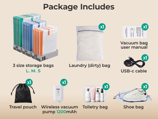 space bags vacuum storage bags