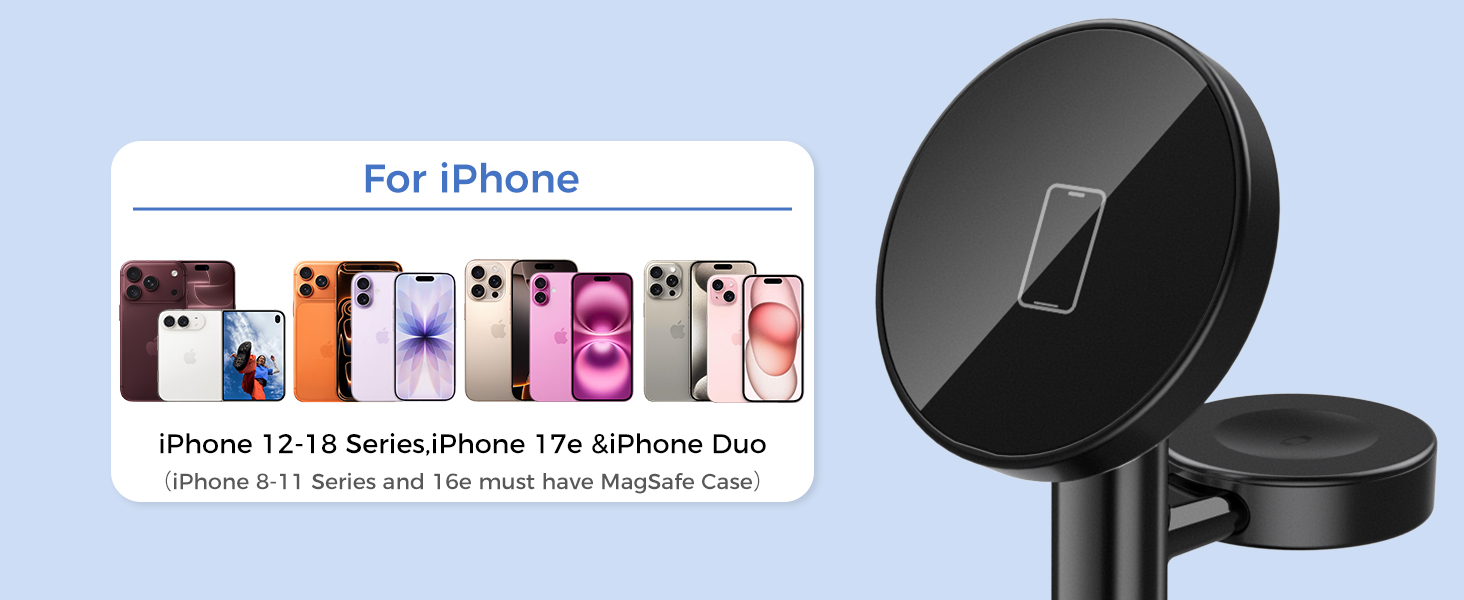 3-in-1 Charging Station for Apple Device