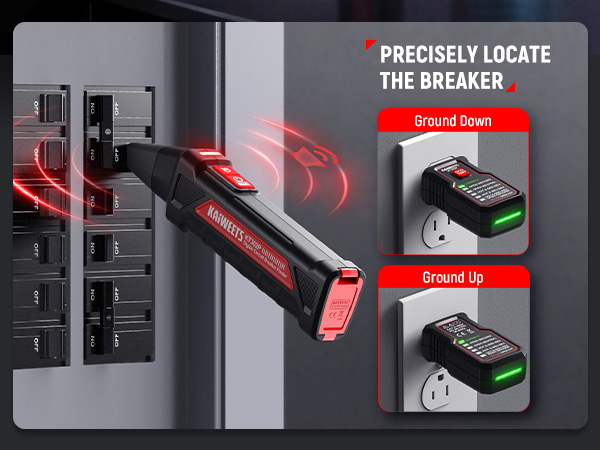 precisely locate the breaker