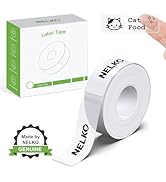 Nelko Genuine P21 Label Maker Tape, Adapted Label Print Paper, 14x50mm (0.55