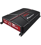 Pioneer GM-A4704 4-Channel Car Amplifier – 520W Max, Class AB, Bridgeable, Variable High-Pass Filter