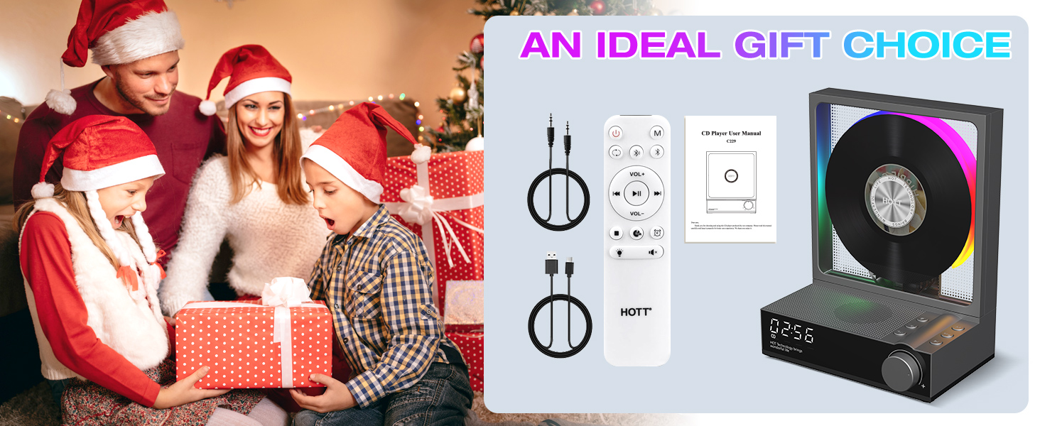 CD Player with Speakers