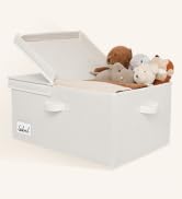 GRANNY SAYS Fabric Storage Bin with Lid, Decorative Storage Box for Shelves, Container Storage Ba...