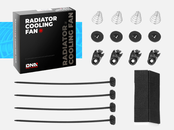 Electric Cooling Slim Radiator Fan