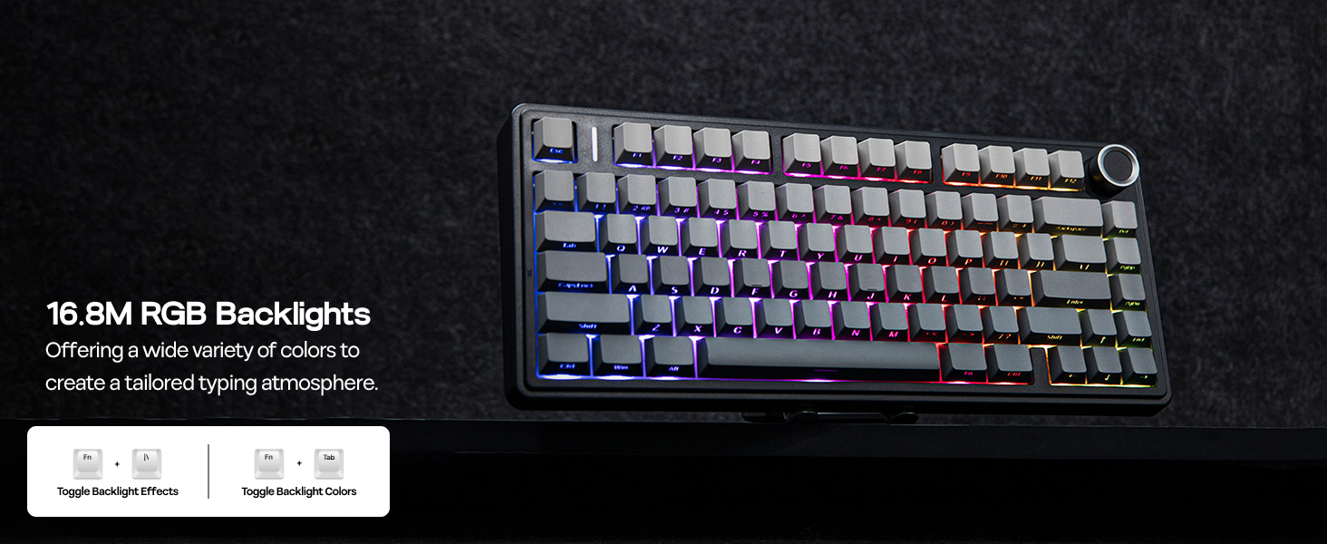 F75 PRO Gradient Grey
