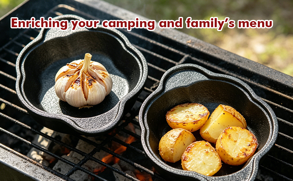 Cast Iron Garlic Roaster