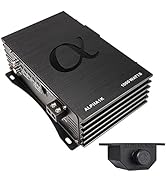 Alphasonik ALPHA1K Alpha Series 1000 Watts RMS Monoblock Car Amp with 4-Way Protection Circuitry ...