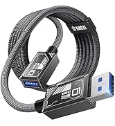 Vexipia USB Extension Cable, USB 3.0 Extension Cable Type A Male to Female USB Extension Cord [5G...
