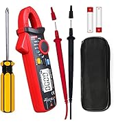 UNI-T UT210e Mini Digital Clamp Meter &amp; Phillips Screwdriver, HVAC Tool AC/DC Amp Meter Clamp Mul...